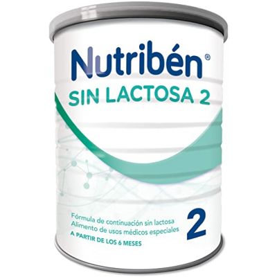 NUTRIBEN SIN LACTOSA 2 - 1 BOTE 400 g SABOR NEUTRO