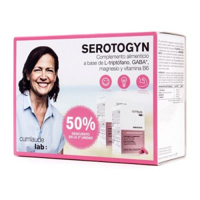 CUMLAUDE DUPLO SEROTOGYN NOCTA 60 CAPS 2ª 50%