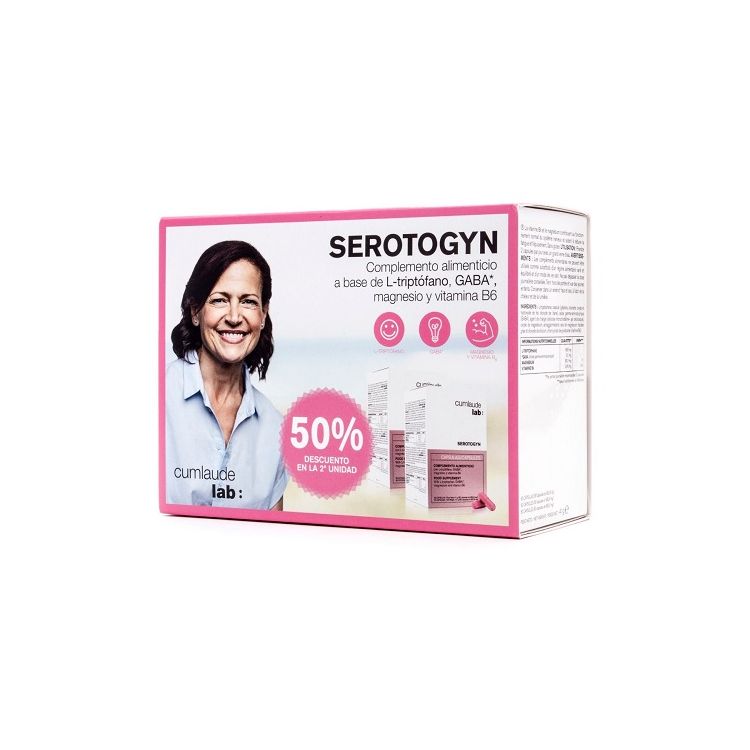 CUMLAUDE DUPLO SEROTOGYN NOCTA 60 CAPS 2ª 50%