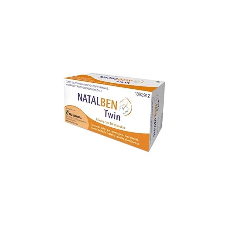 NATALBEN TWIN 30 CAPSULAS