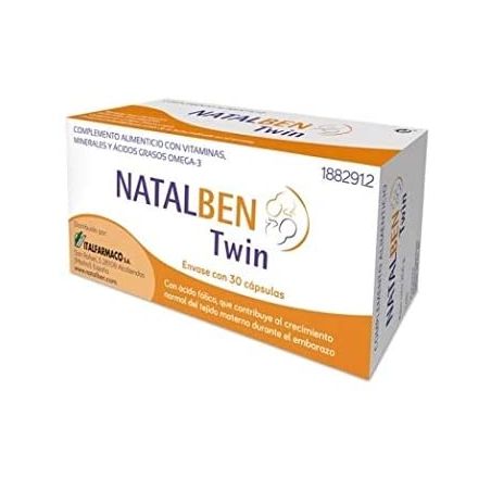 NATALBEN TWIN 30 CAPSULAS