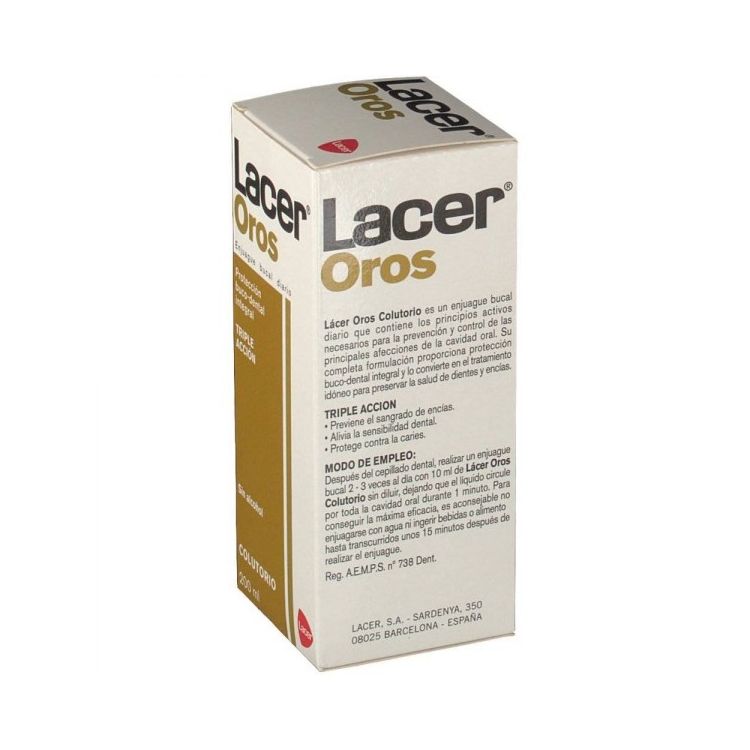 LACER OROS FLUOR COLUTORIO 200