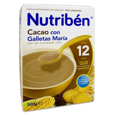 NUTRIBEN CACAO GALLET MAR 500G