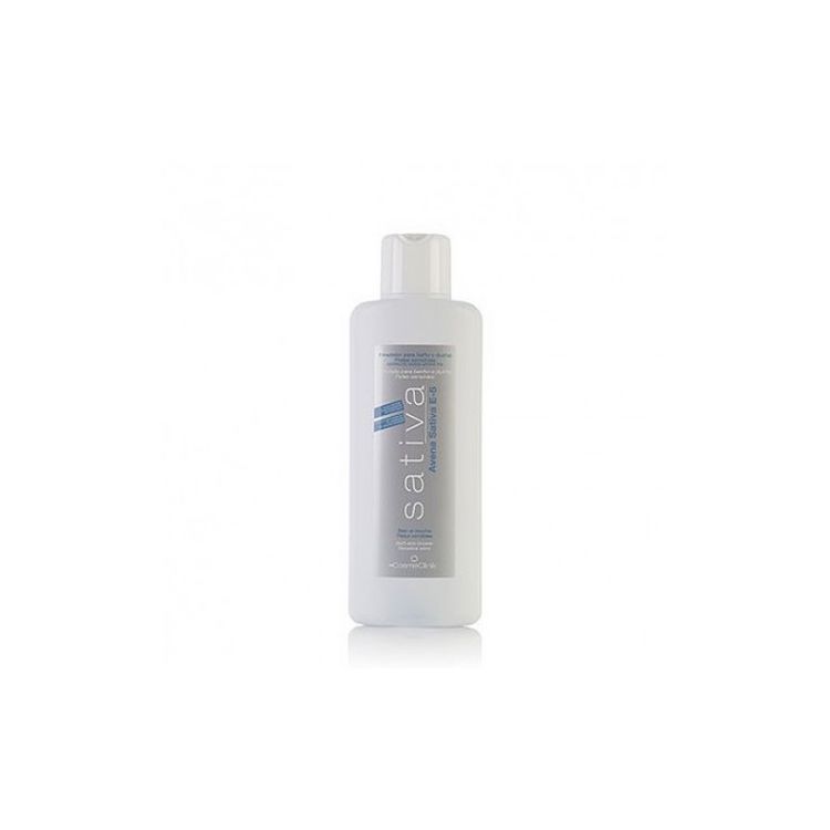 SATIVA GEL BAÑO Y DUCHA COSMECLINIK 1 PETACA 750 ml
