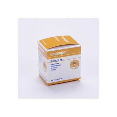 ESPARADRAPO HIPOALERGICO LEUKOPOR PAPEL 1 UNIDAD 5 m x 5 cm