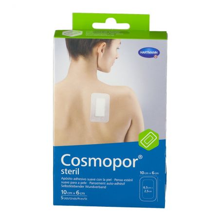 COSMOPOR STERIL 10X6 CM 5 UN