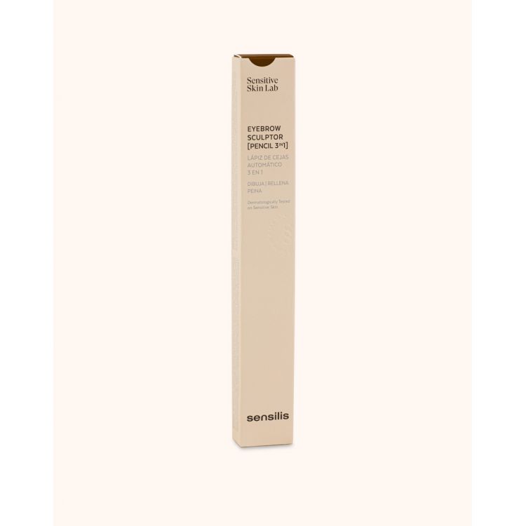 SENSILIS EYEBROW SCULPTOR LAPIZ 3 EN 1 1 UNIDAD COLOR 02 TAUPE