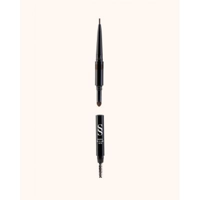 SENSILIS EYEBROW SCULPTOR LAPIZ 3 EN 1 1 UNIDAD COLOR 02 TAUPE