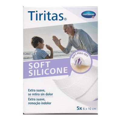 TIRITAS SOFT SILIC 6X10CM P5