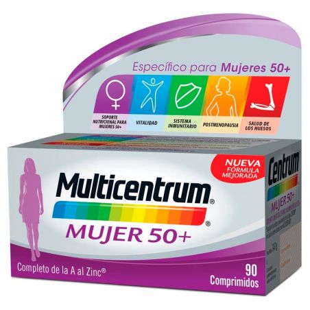 MULTICENTRUM MUJER 50+ 90 COMP