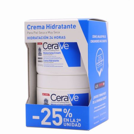 CERAVE DUPLO CREMA HIDRATANTE 340G 25% 2ª