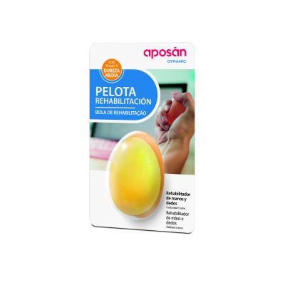 PELOTA REHABILITACION APOSAN DYNAMIC 1 UNIDAD DUREZA MEDIA