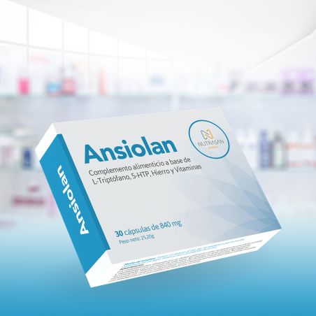 Ansiolan 30 cápsulas · Alivia la ansiedad | FARMACIA LABANDEIRA