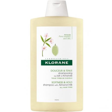 KLORANE CHAMPU LECHE ALM 400ML