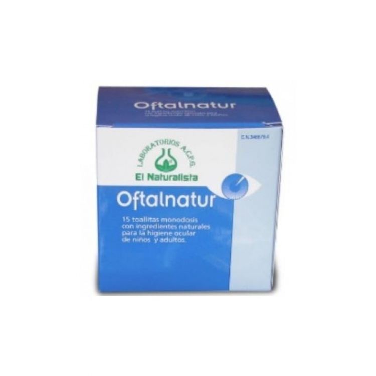 OFTALNATUR 15 TOALLITAS OCULAR