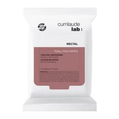 CUMLAUDE TOALLITAS RECTAL 15UN
