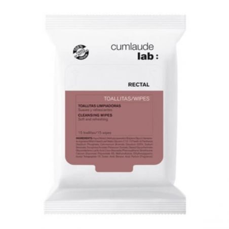 CUMLAUDE TOALLITAS RECTAL 15UN