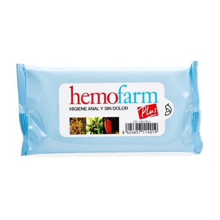 HEMOFARM PLUS 40 TOALLITAS