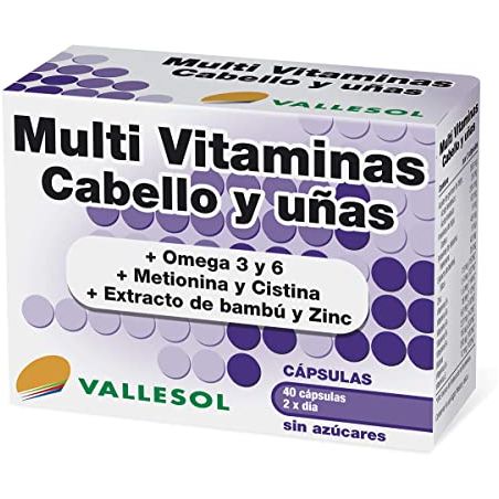 VALLESOL MULTI VITAMINAS CABELLO Y UÑAS 40 CAPSULAS