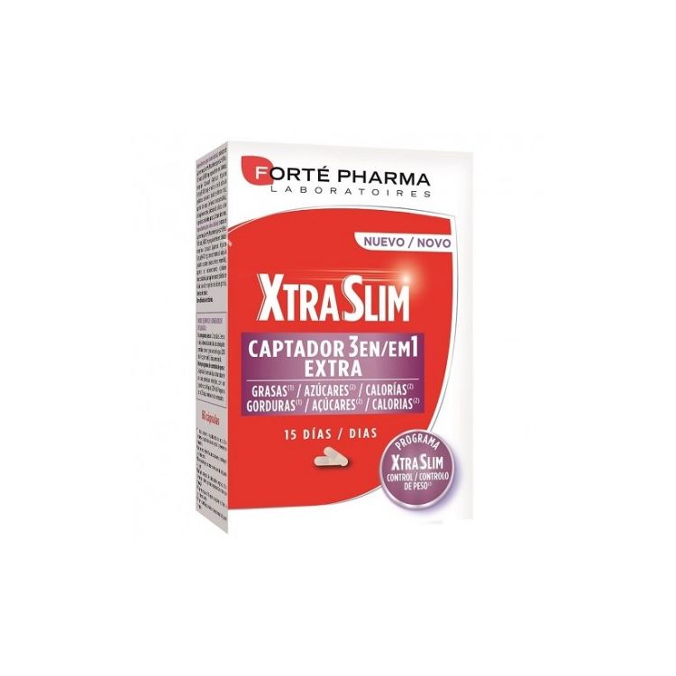XTRASLIM CAPTADOR 3EN1 60 CAP