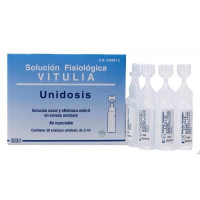 SOLU FISIOL VITULIA 5 ML 30 UN