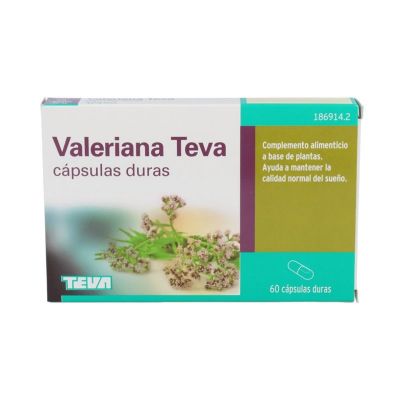 VALERIANA TEVA 200MG 60CAP