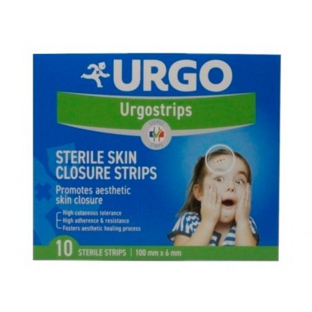 URGOSTRIPS 10STRIPS 100MMX6MM