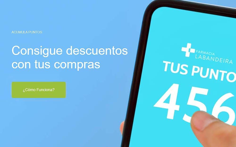 Puntos de fidelidad de Farmacia Labandeira, ¿cómo funcionan?